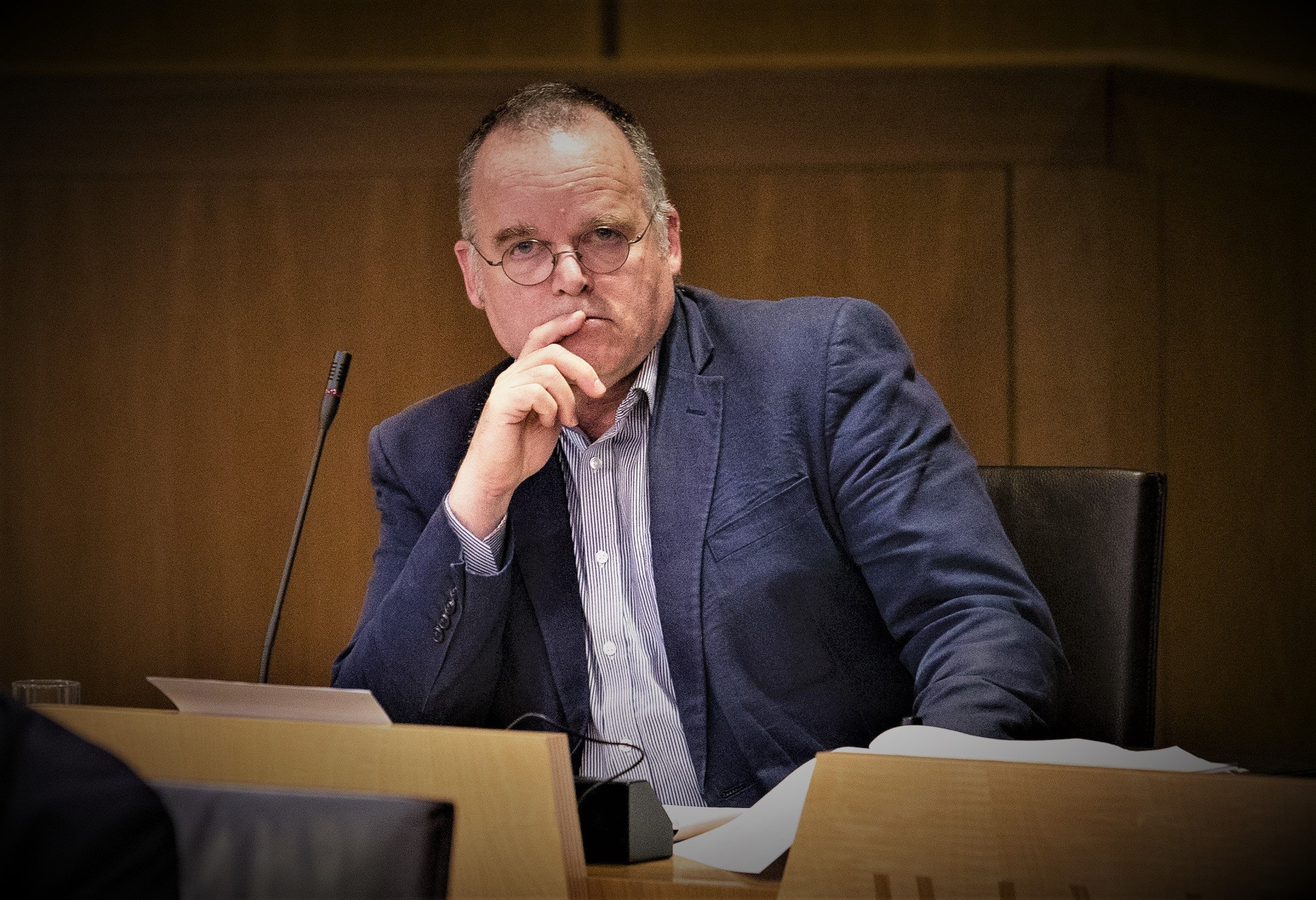 Independent MSP Andy Wightman in the main chamber of the Scottish Parliament, Edinburgh, during the debate on the motion of no confidence against First Minister Nicola Sturgeon. An investigation into the Scottish Governments unlawful handling of