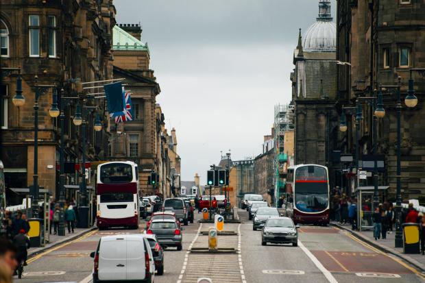 How will the introduction of Edinburgh’s Low Emission Zone affect the price of used cars in the Scottish capital?