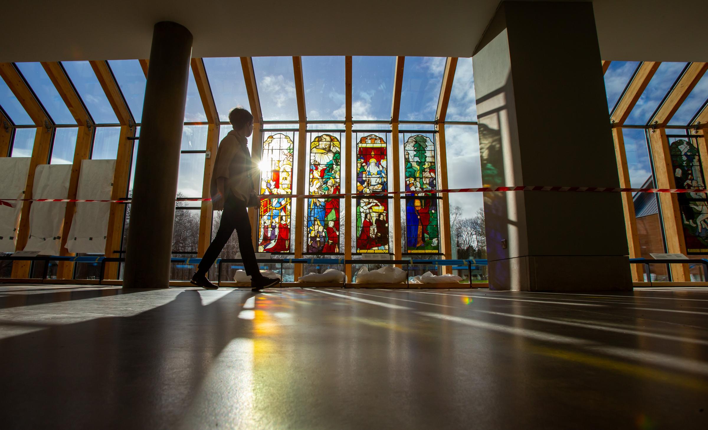 Burrell Collection is due to reopen its doors to the public on March 29 following a £69m revamp. Photograph by Colin Mearns.