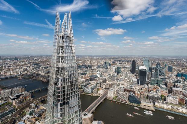 HeraldScotland: The View from The Shard with Champagne and Three Course MICHELIN Dining and Bubbles for Two. Credit: Red Letter Days