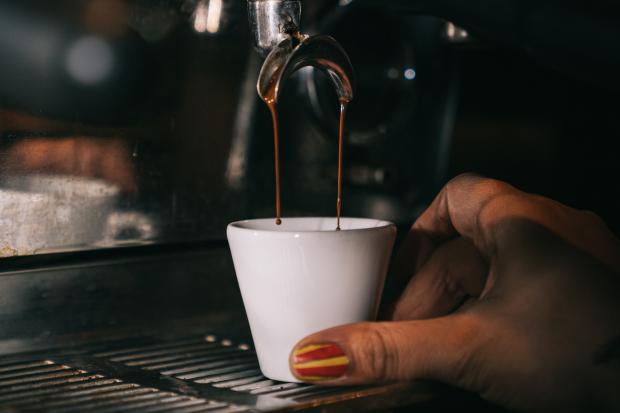 HeraldScotland: Photo shows an espresso machine in action. Via Canva/Pixabay.
