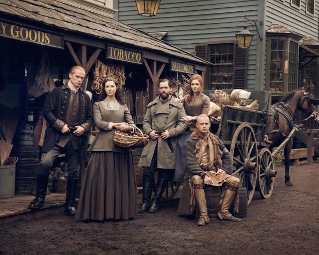 HeraldScotland: The cast of Outlander as the hit TV show returns for a sixth series. Picture: Jason Bell/Starz