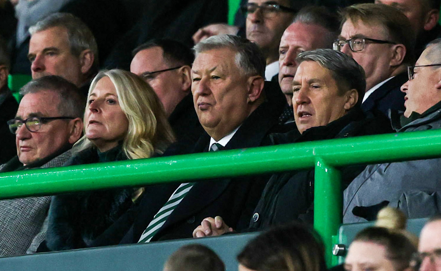GLASGOW, SCOTLAND - DECEMBER 02: Former Celtic Chief Executive Peter Lawwell during a cinch Premiership match between Celtic and Heart of Midlothian at Celtic Park, on December 02, 2021, in Glasgow, Scotland. (Photo by Craig Williamson / SNS Group)