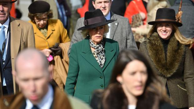 HeraldScotland: The Duchess of Cornwall joined racegoers on Ladies Day at the Cheltenham Festival. (PA)