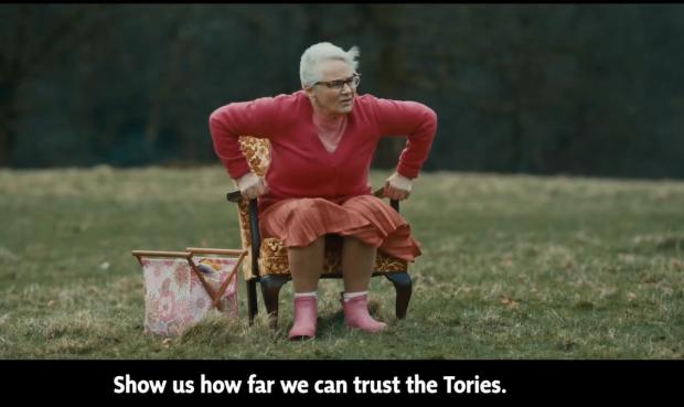 HeraldScotland: The SNP election advert attacking the Tories