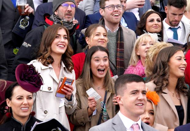 HeraldScotland: It's been three years since racegoers were able to watch the Grand National in person. Picture: PA