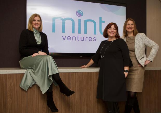 HeraldScotland: Carolyn Currie, pictured right, with Gillian Fleming and Lynne Cadenhead, with whom she founded Mint Ventures 