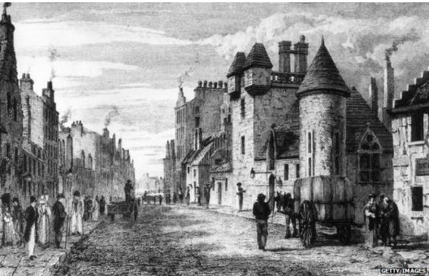 HeraldScotland: From the 1770’s to the 1830’s the population of Glasgow soared from 30,000 to over 200,000, causing overcrowding, disorder and unsanitary conditions