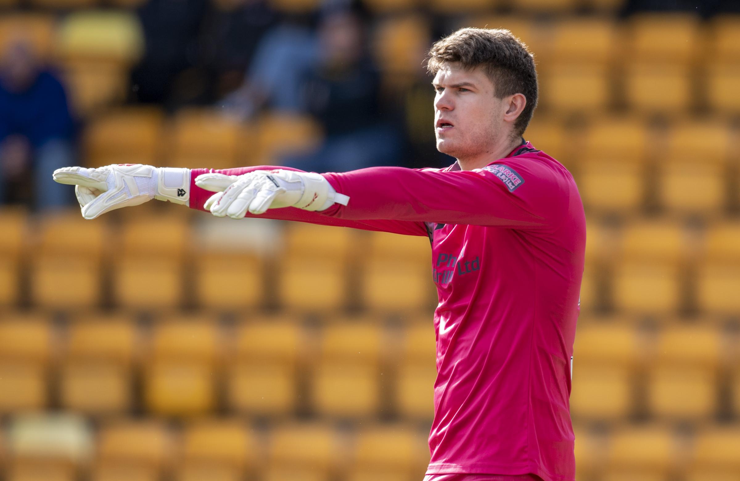 Livingston keeper Max Stryjek facing anxious wait on possible SFA punishment after Aberdeen clash