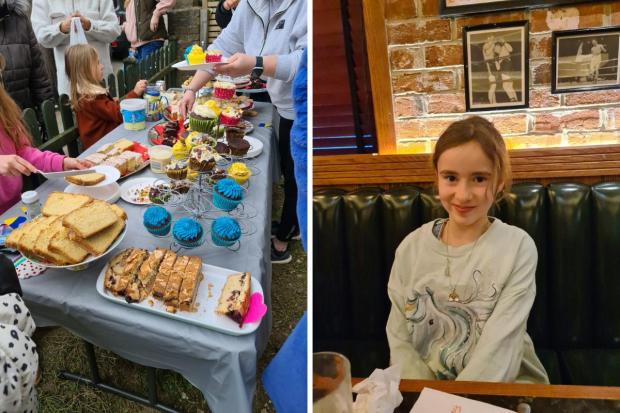 HeraldScotland: 7-year-old Daisy Chapman raises money for Newsquest Ukraine Appeal with bake sale.