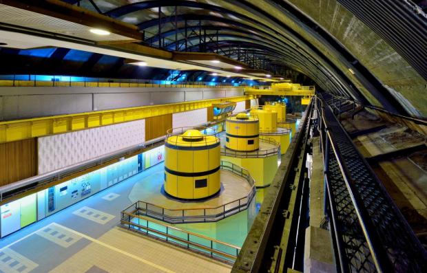HeraldScotland: The turbine hall at the Cruachan pumped storage hydro plant in Argyll Picture: Drax