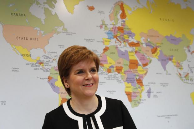 Sturgeon defends US trip after 'indy tour' jibes