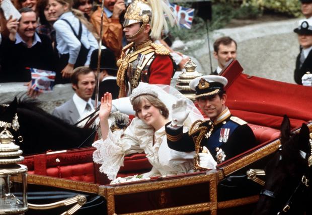 HeraldScotland: Princess Diana and Prince Philip marry. (PA)