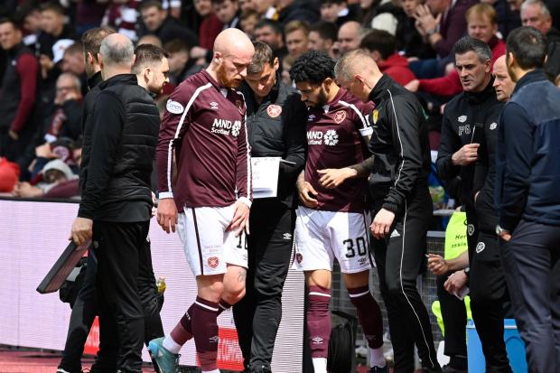 Hearts striker Liam Boyce provides fitness update ahead of Scottish Cup final