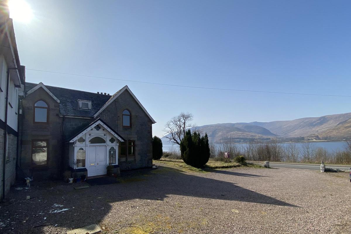 Hotel site overlooking picturesque loch comes to market