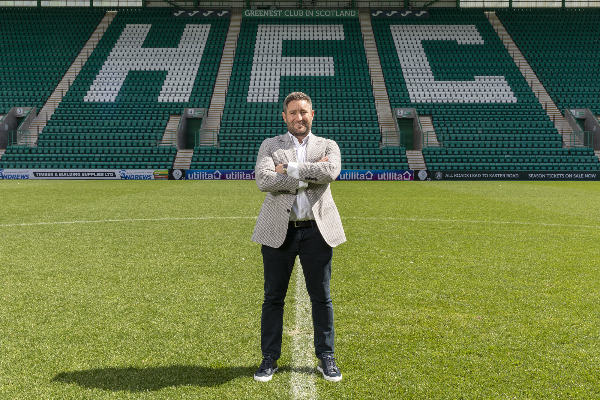 New Hibs boss Lee Johnson hopes fans can quickly see past his Hearts history