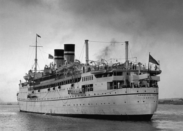 HeraldScotland: The British liner Arandora Star was sunk by a German U-boat off the west coast of Ireland in July 1940. Picture: Fox Photos/Hulton Archive/Getty Images