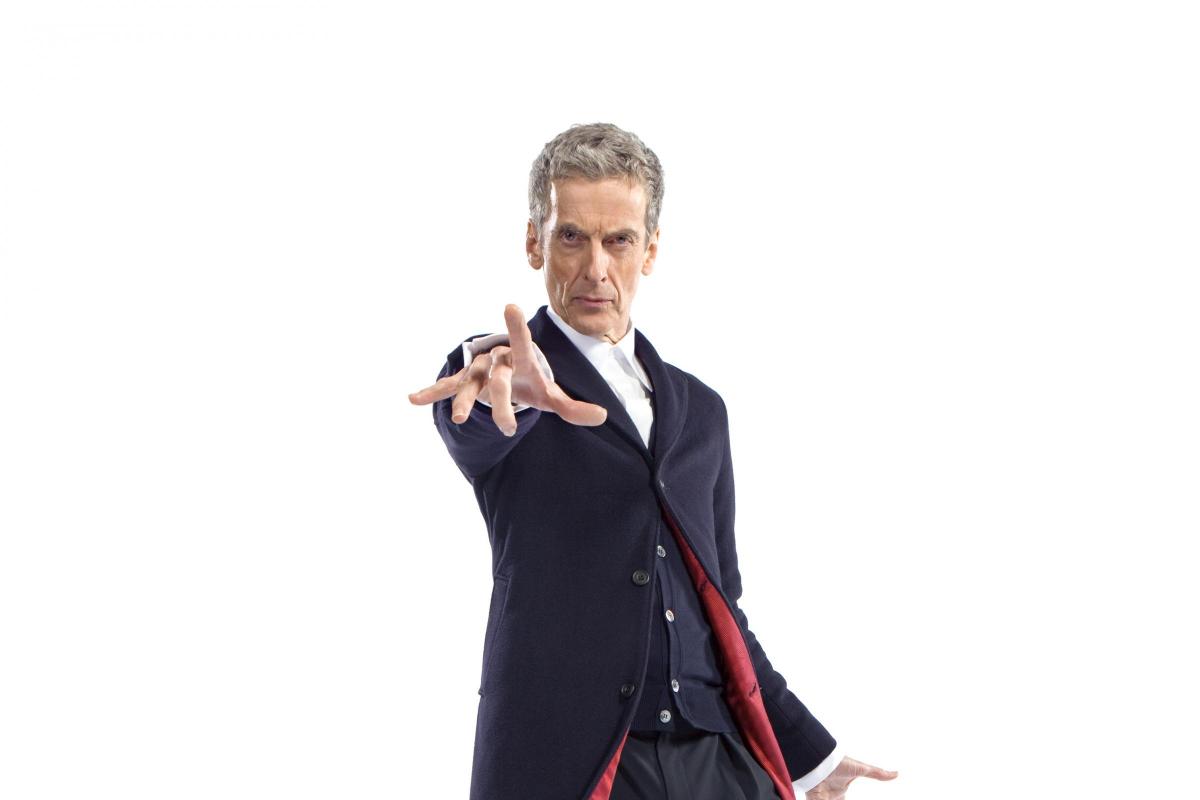 Peter Capaldi wears a Crombie coat as Doctor Who  Picture: Steven Brown/BBC/PA Wire