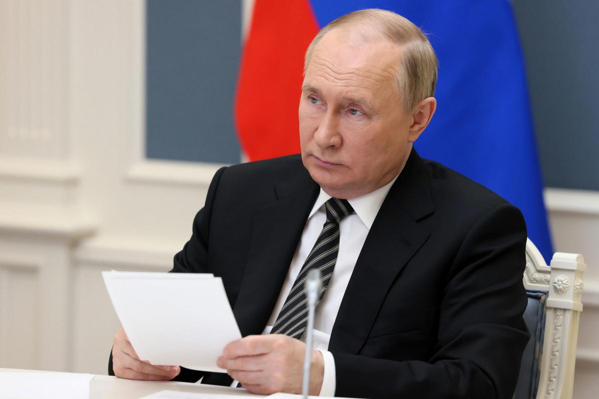 Russian President Vladimir Putin attends a meeting of the Supreme Eurasian Economic Council via videoconference in Moscow, Russia, Friday, May 27, 2022. (Sputnik, Kremlin Pool Photo via AP).