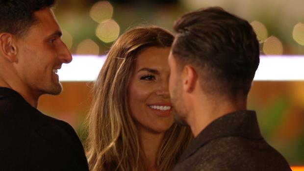 HeraldScotland: Davide sees Ekin-Su meeting Jay on Love Island, tonight at 9pm on ITV2 and ITV Hub. Episodes are available the following morning on BritBox. Credit: ITV