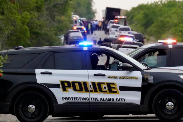 Three in custody after 46 bodies found in southern Texas lorry trailer