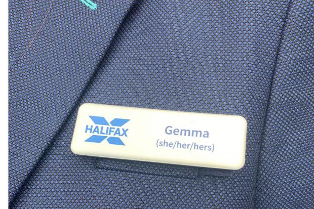 Halifax sparked a social media storm when the bank,  operating as a trading division of Bank of Scotland, itself a wholly owned subsidiary of Lloyds Banking Group, said staff can wear pronouns on their work badges