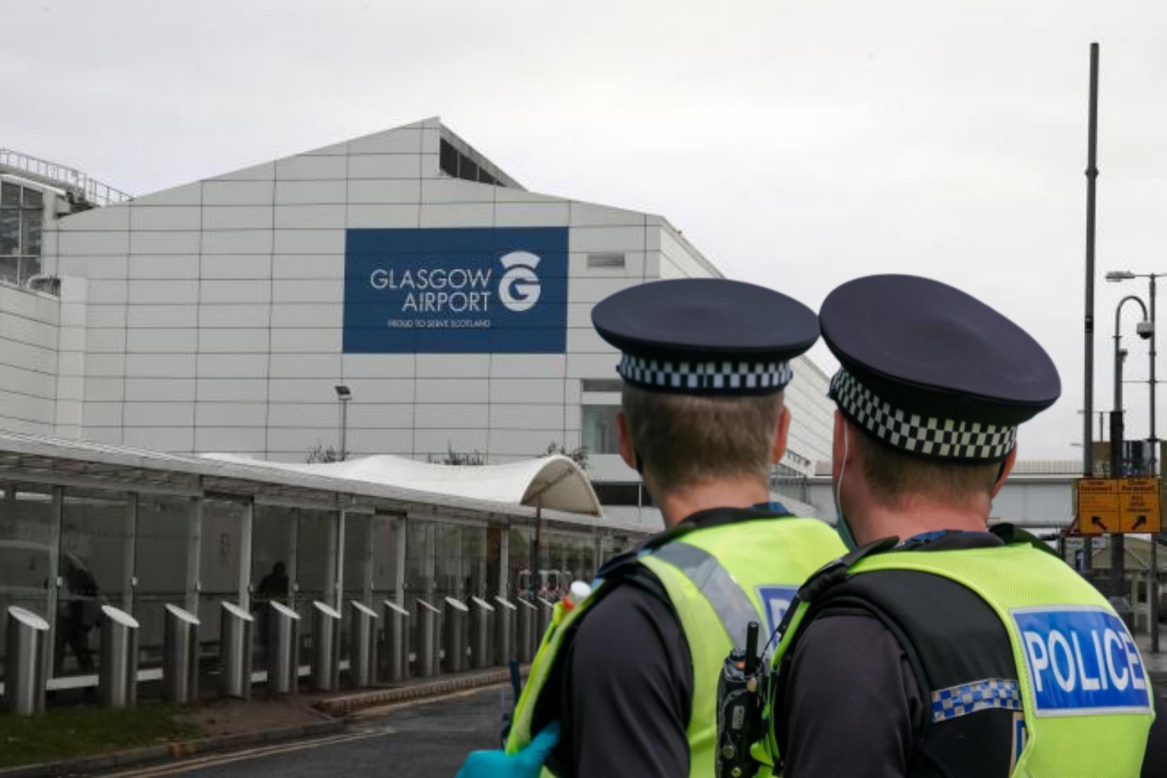 Glasgow Airport terminal evacuated following reports of unattended bag