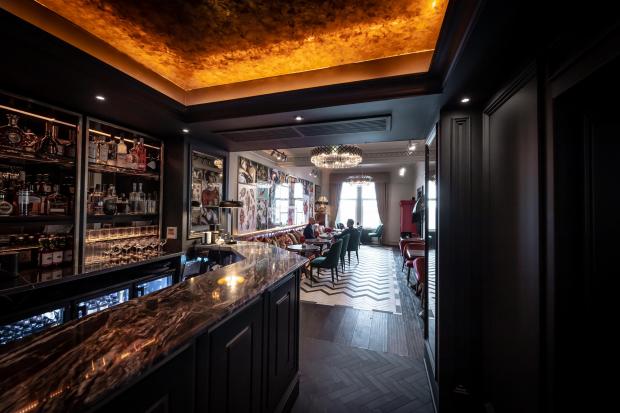 HeraldScotland: The bar area of the revamped No.17 The Promenade