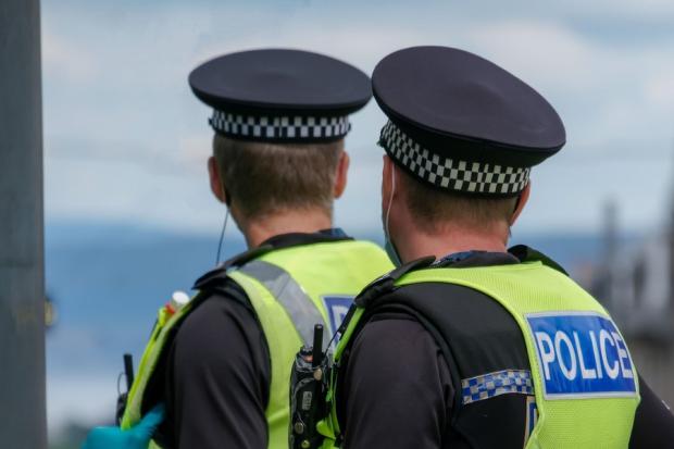 HeraldScotland: Police Scotland officers in Edinburgh 