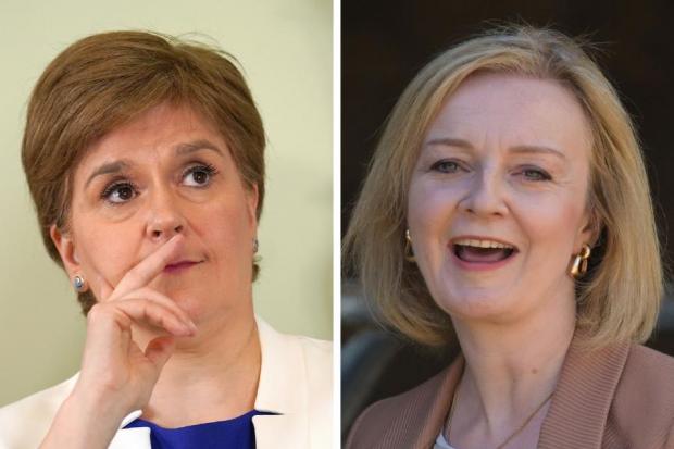 SNP leader Nicola Sturgeon and Conservative MP Liz Truss