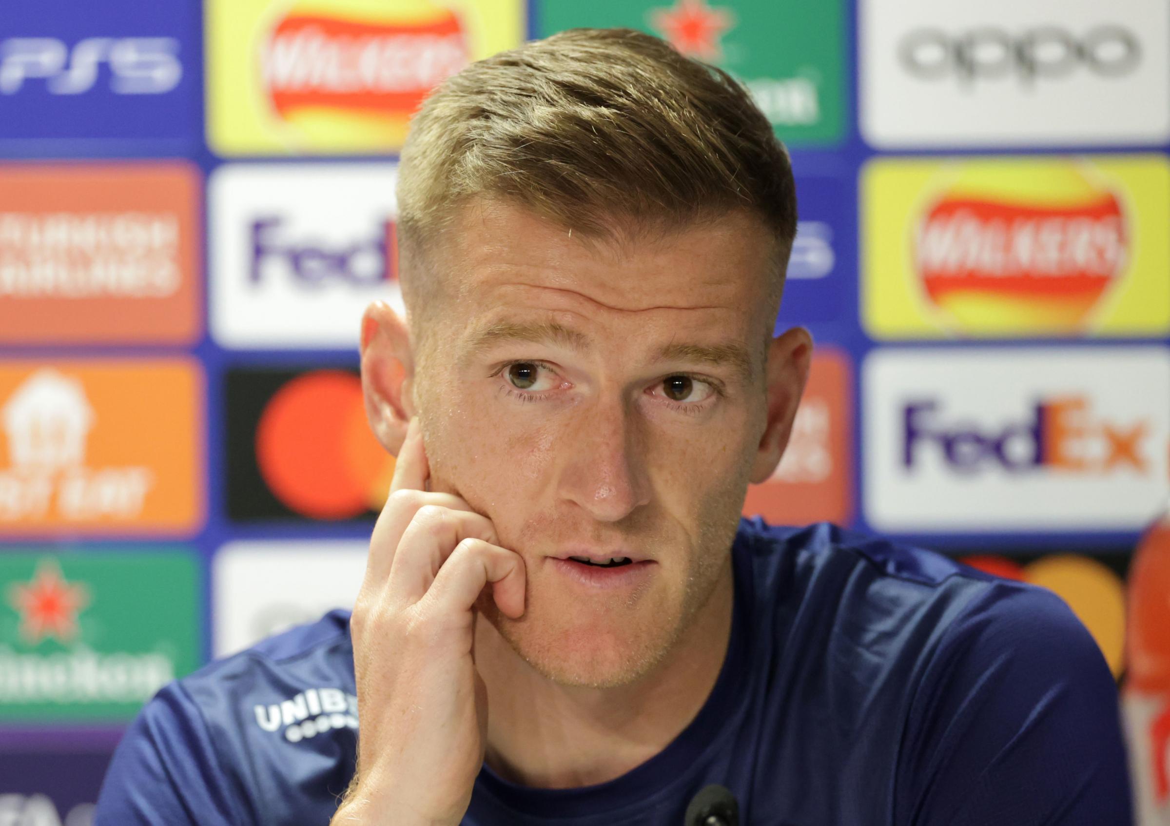 Rangers Steven Davis during a press conference at Ibrox Stadium, Glasgow. Picture date: Tuesday September 13, 2022. PA Photo. See PA story SOCCER Rangers. Photo credit should read: Steve Welsh/PA Wire. RESTRICTIONS: Use subject to restrictions.