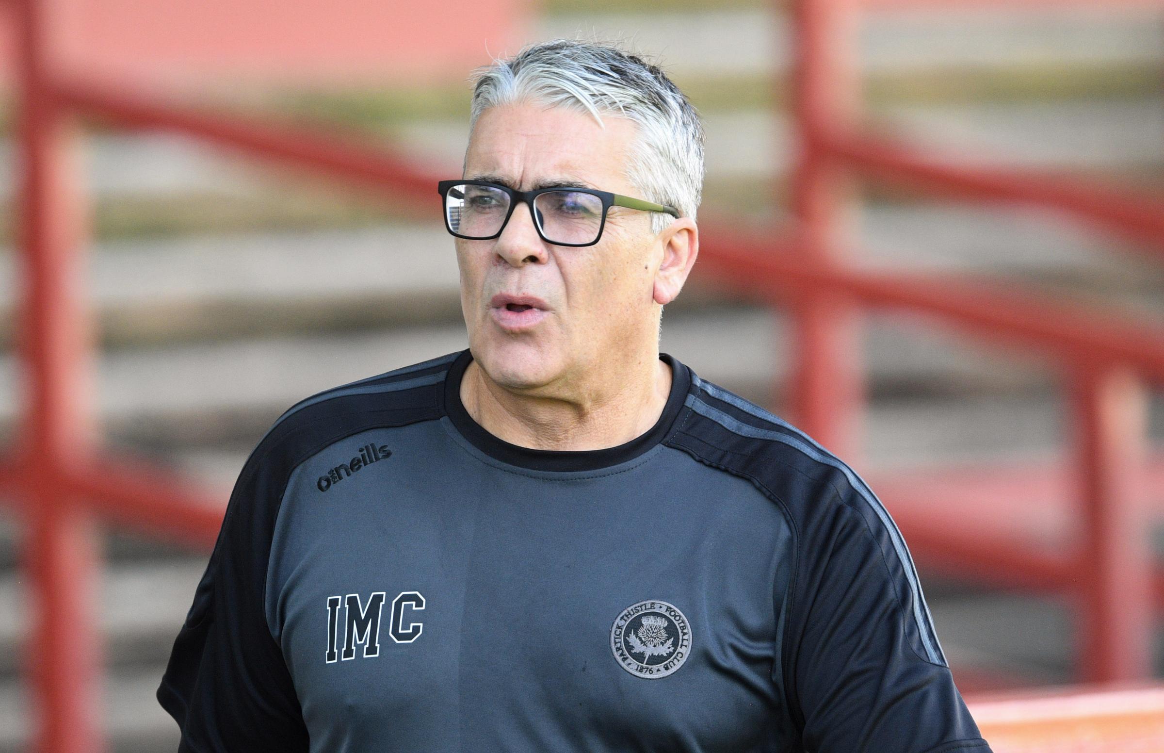 Ian McCall excited as Thistle prepare for return to action against Cove Rangers