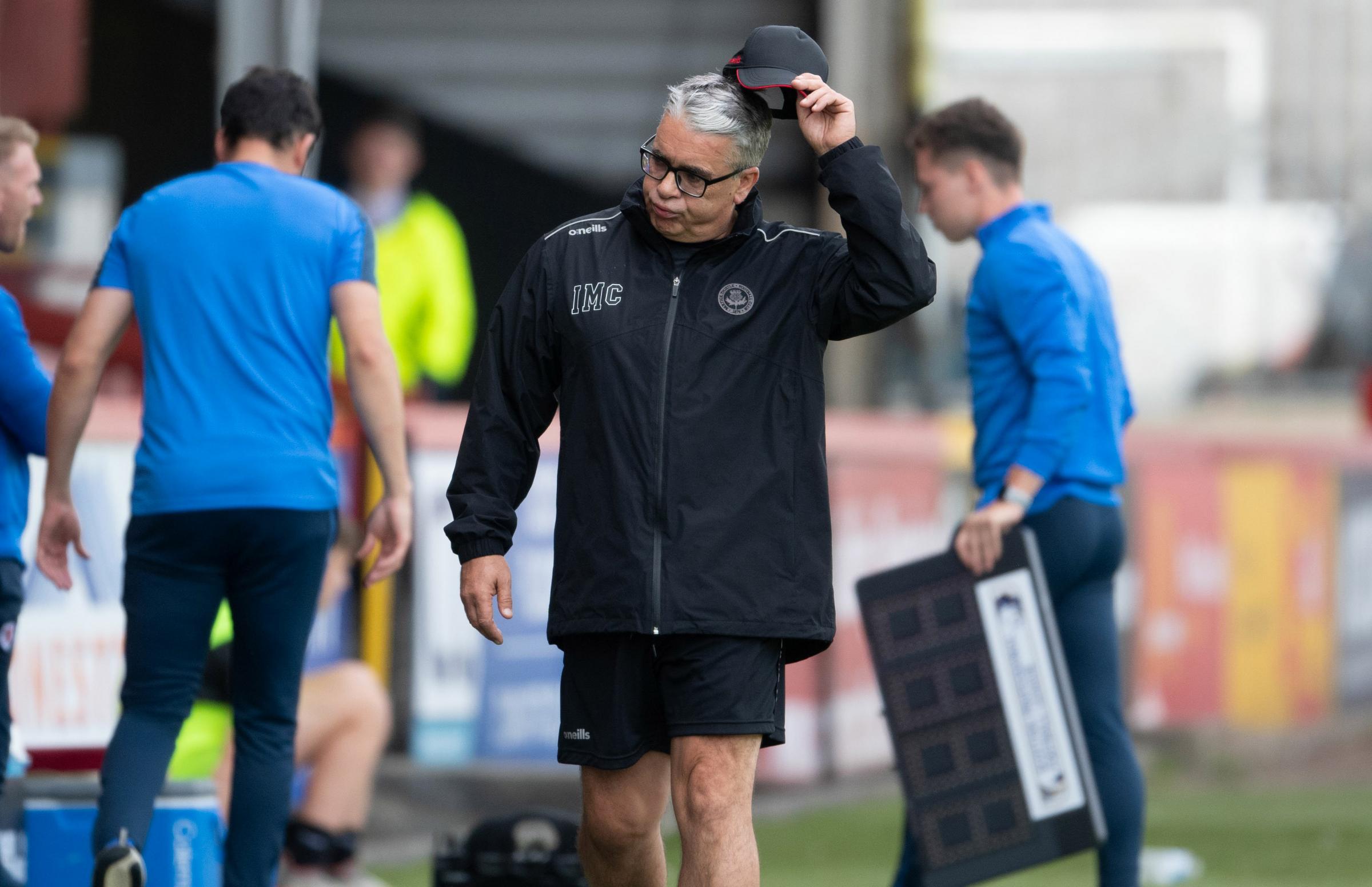 Ian McCall counts cost of referee's decisions as Thistle let two-goal lead slip