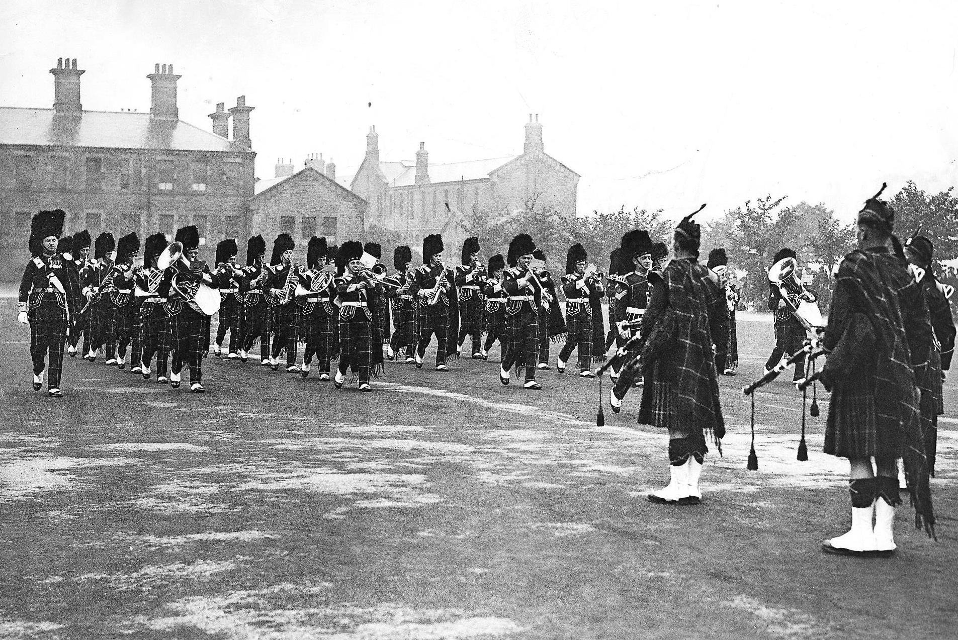 1935 - Waterloo Week at Maryhill Barracks.