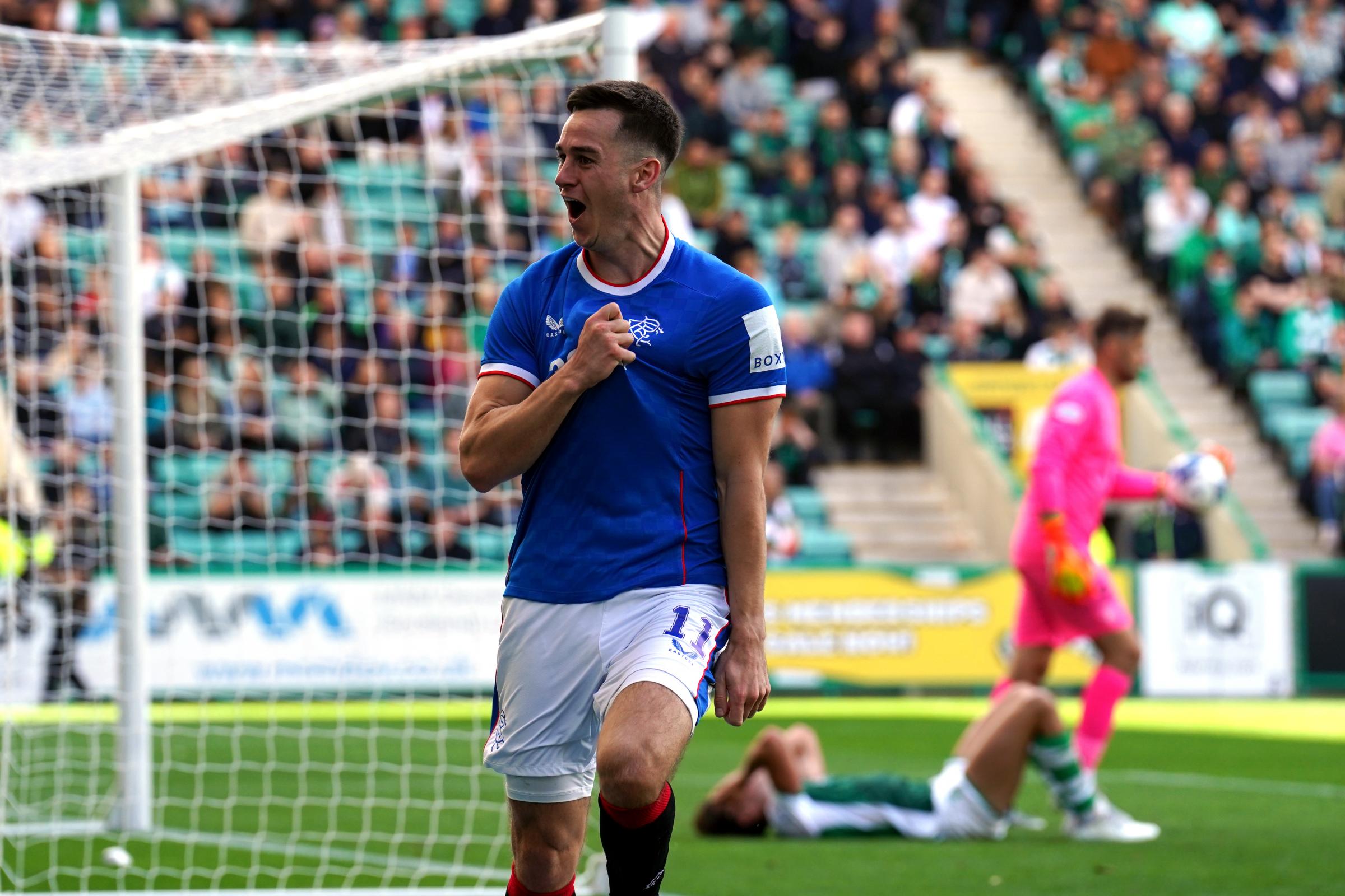Tom Lawrence injury latest as Rangers confirm midfielder will be absent for Hearts clash