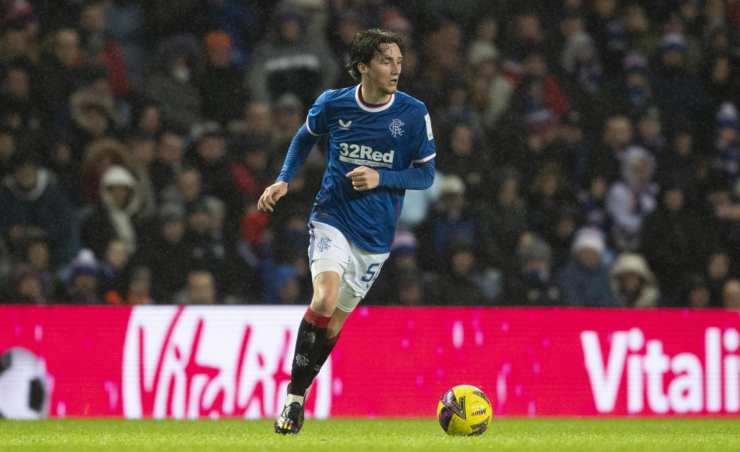 Alex Lowry has the 'drive' to catch Michael Beale's eye at Rangers