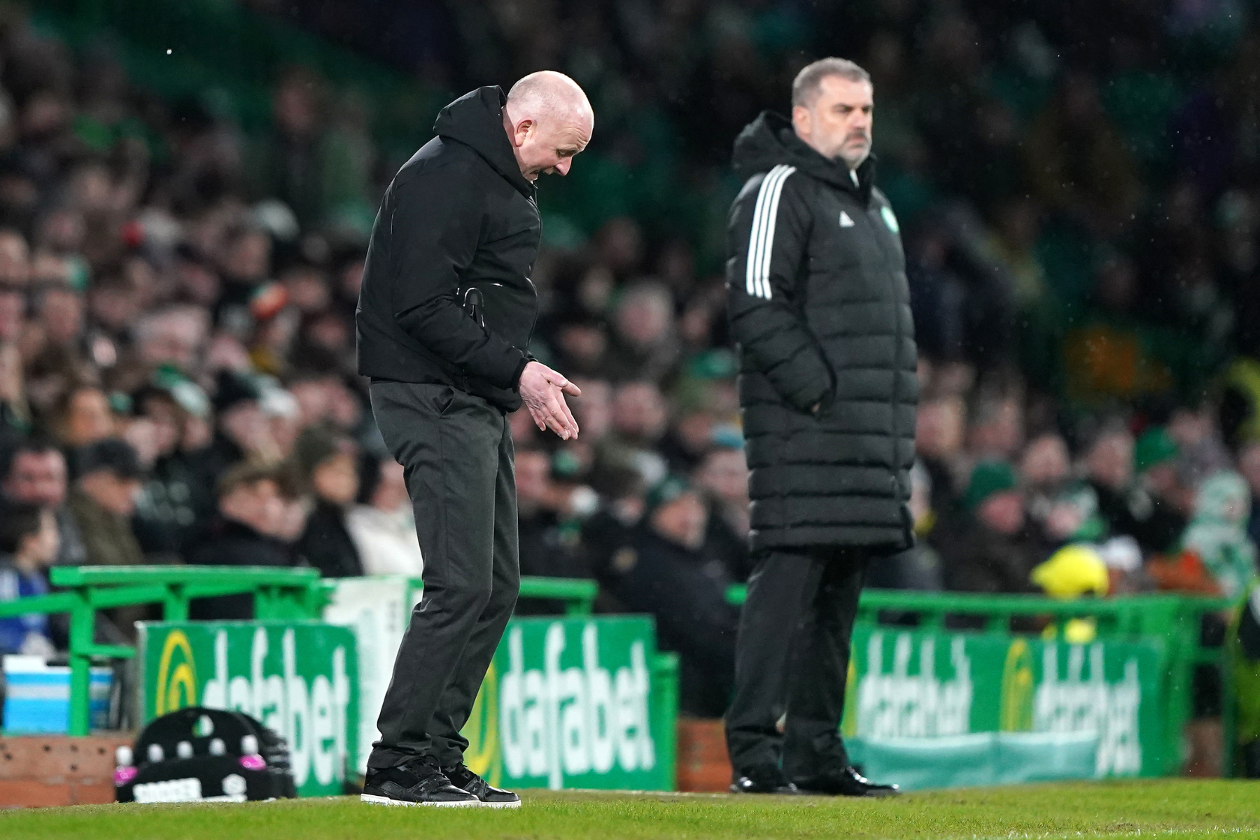 Livingston manager jokes he was 'trying to get an Uber' in Celtic loss