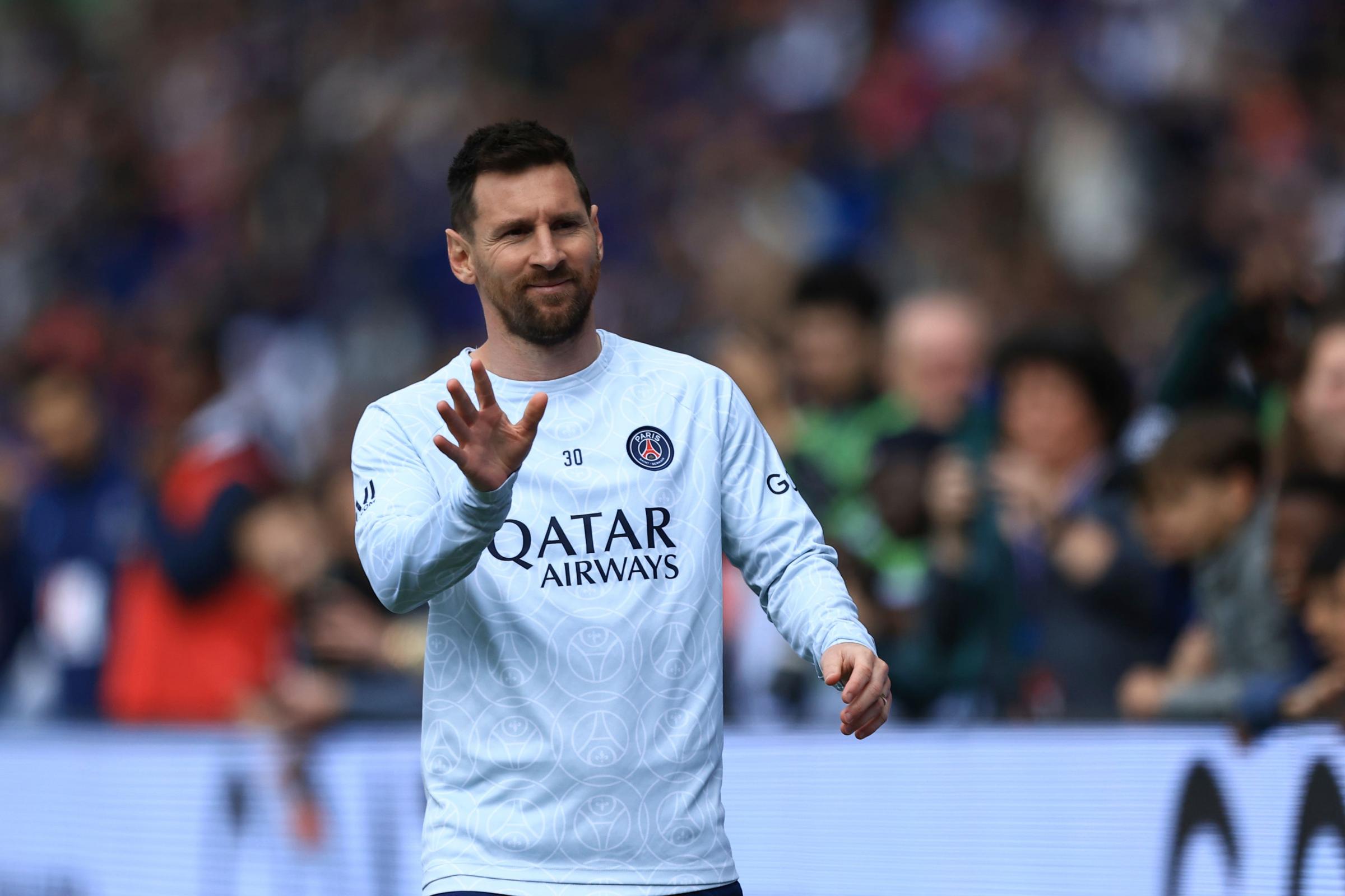 Lionel Messi back in PSG training after ban for Saudi Arabia trip