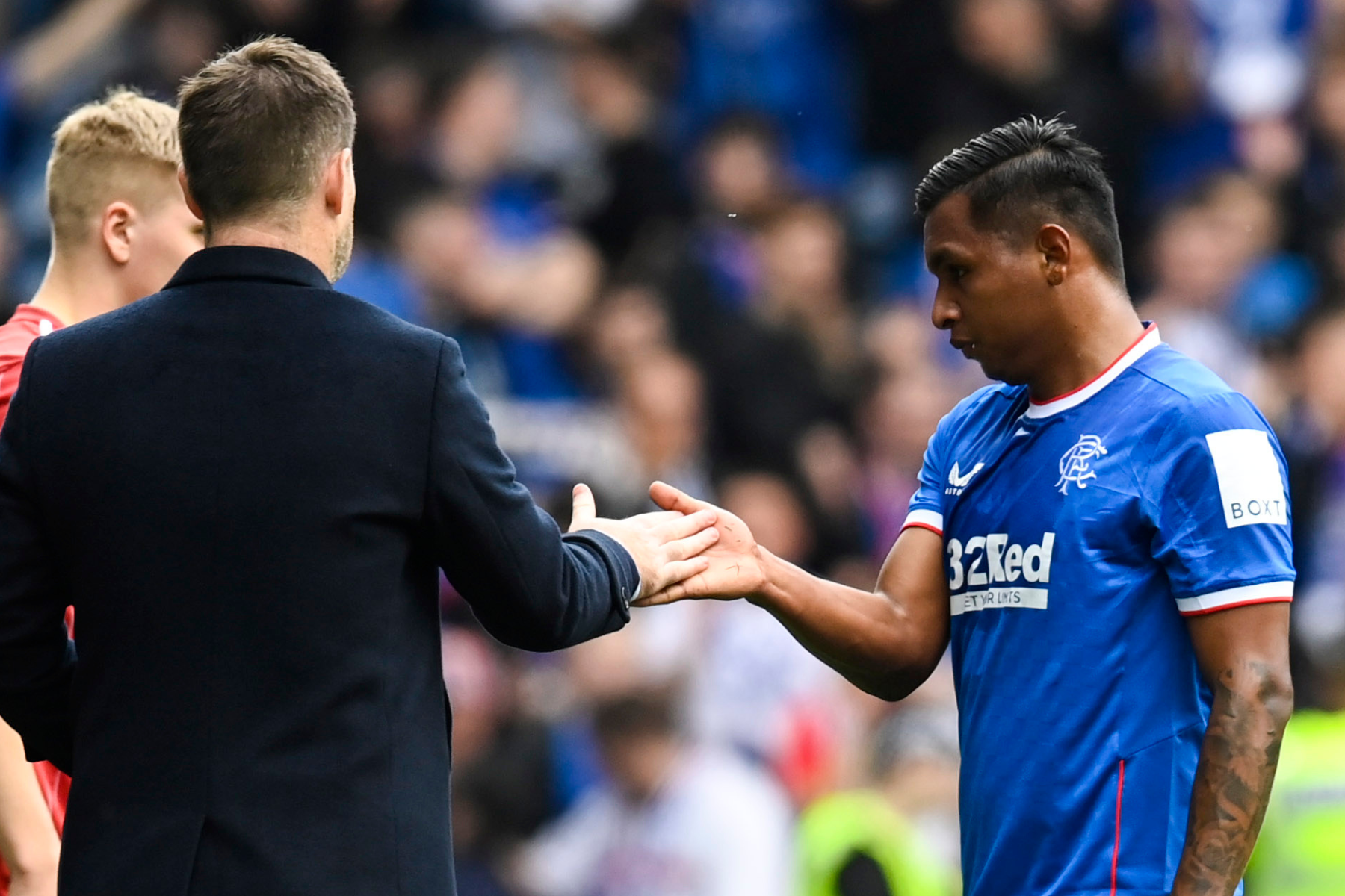 Alfredo Morelos part of Rangers squad to face Celtic