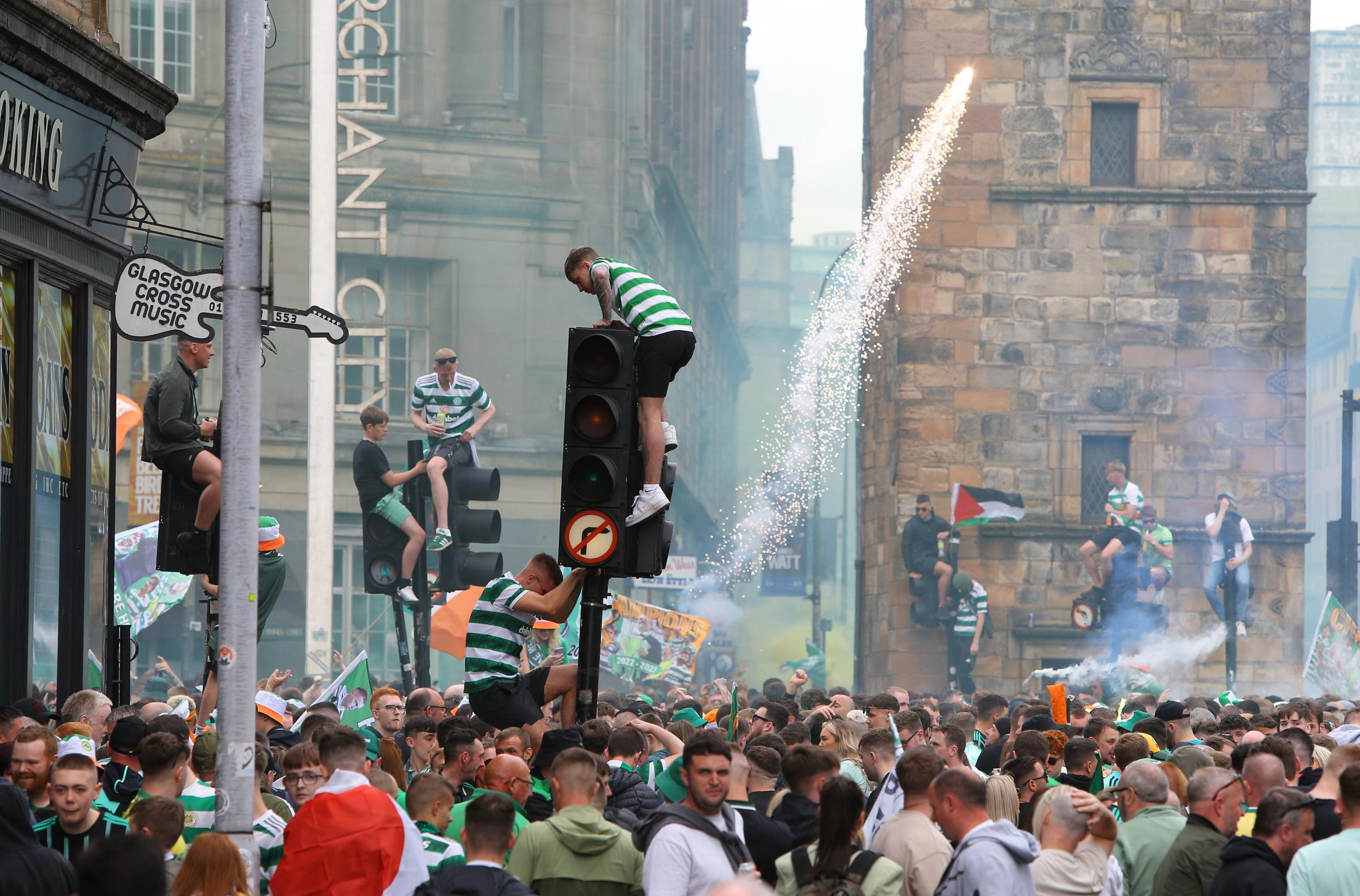 Celtic title party likely to bring Glasgow 'disruption' say police