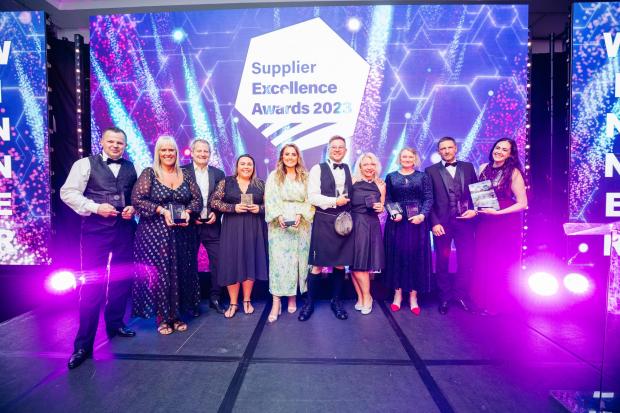 Winners of the Scotland Excel Supplier Excellence Awards