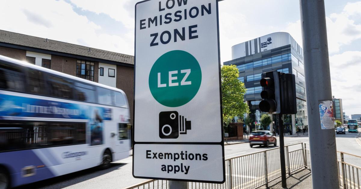 Four Scots  LEZ cities were legal before drivers were hit with 250,000 fines