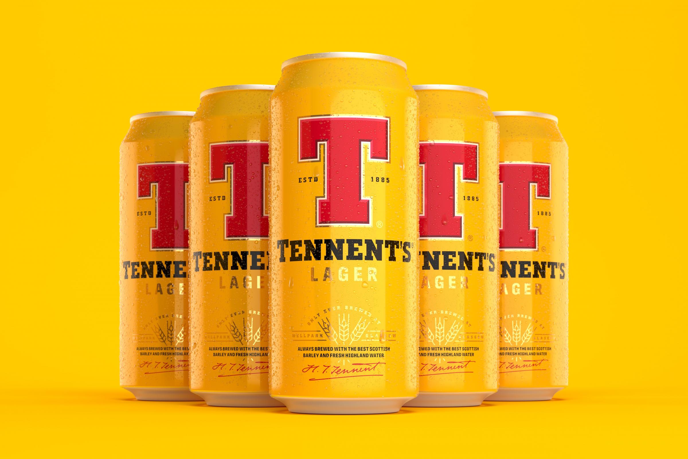 Tennent's Lager gets first new can design in five years - Vimarsana News
