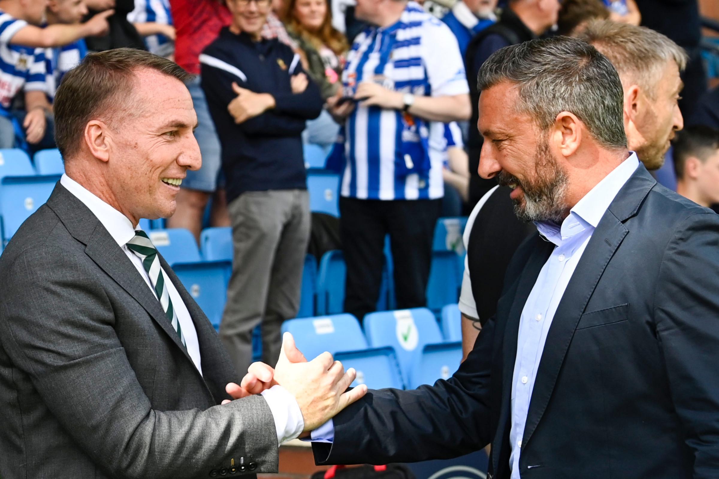 Celtic boss Brendan Rodgers tips Derek McInnes for Rangers job
