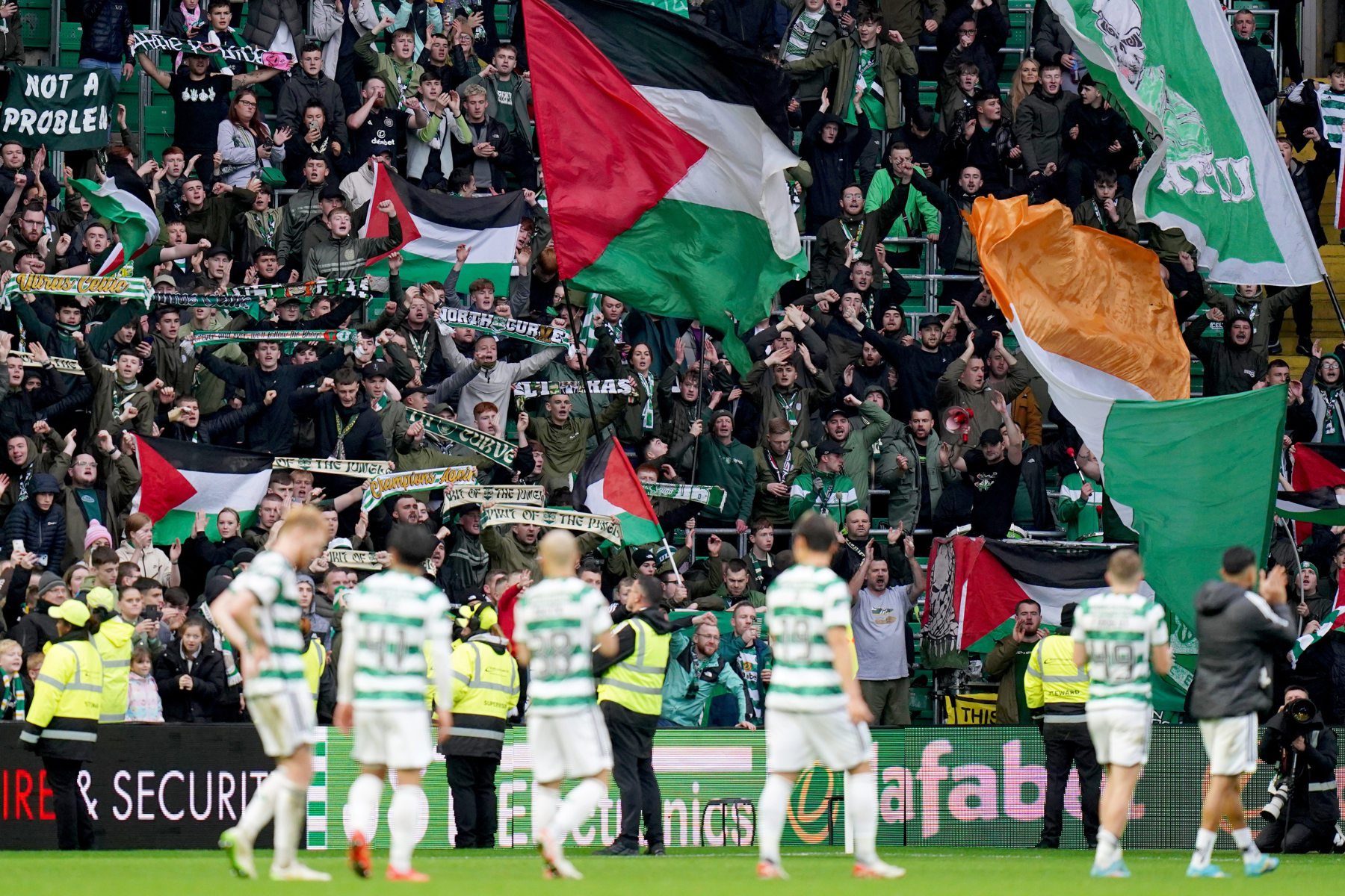 The Green Brigade takes aim at Celtic over Palestine stance