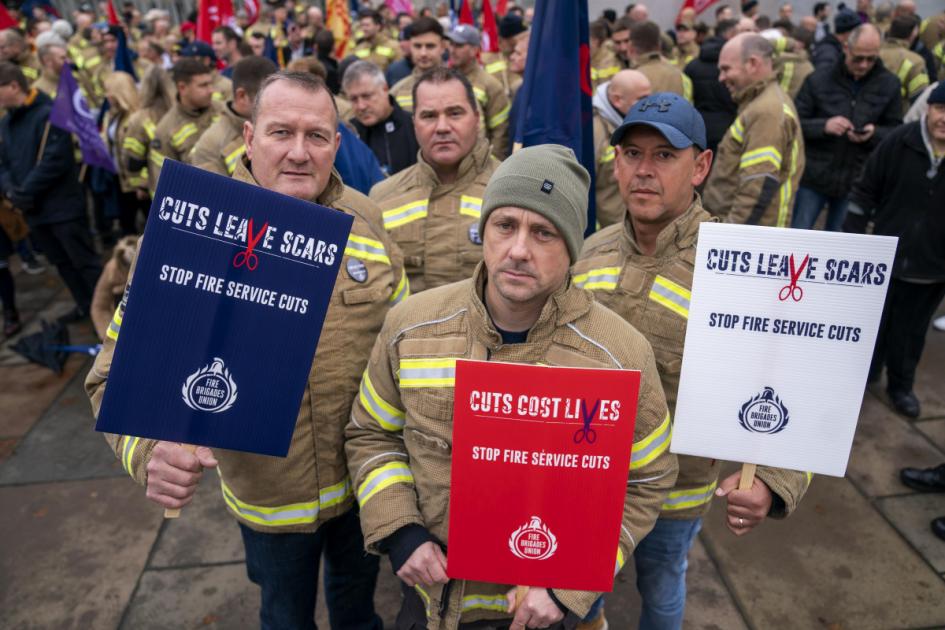 Schottische Feuerwehr: Streikwarnung für Neujahr