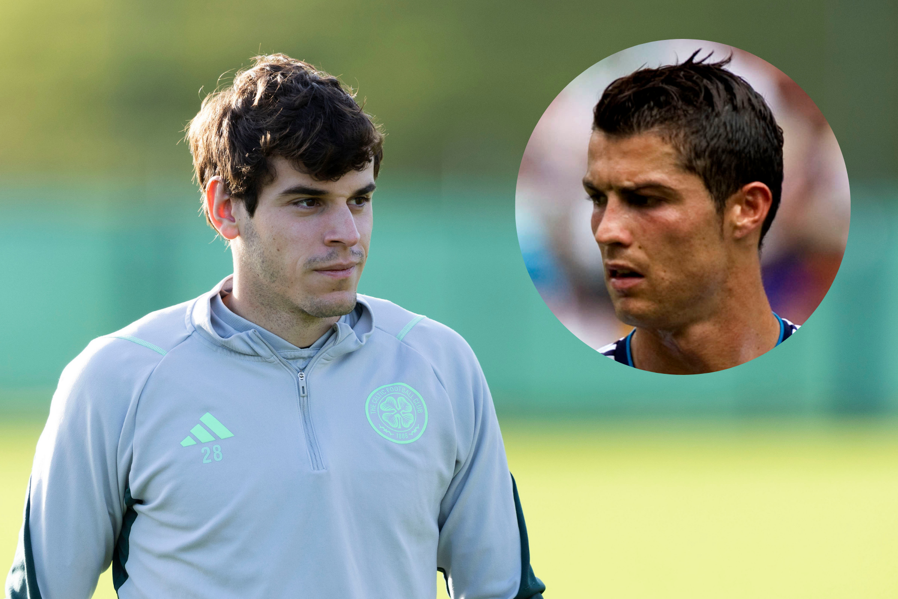 How Cristiano Ronaldo is helping Celtic player to ignore outside noise
