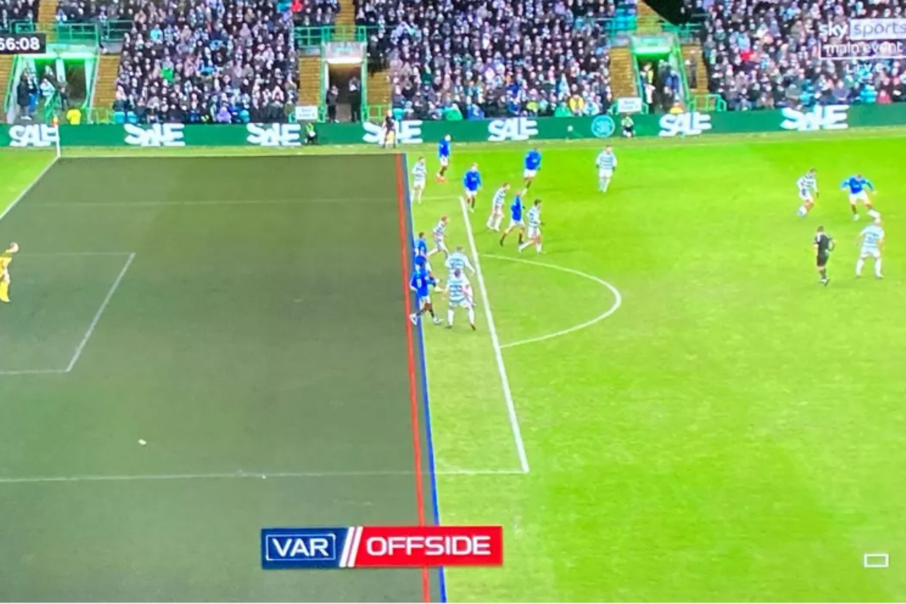 Celtic vs Rangers offside images cleared up by SFA chief