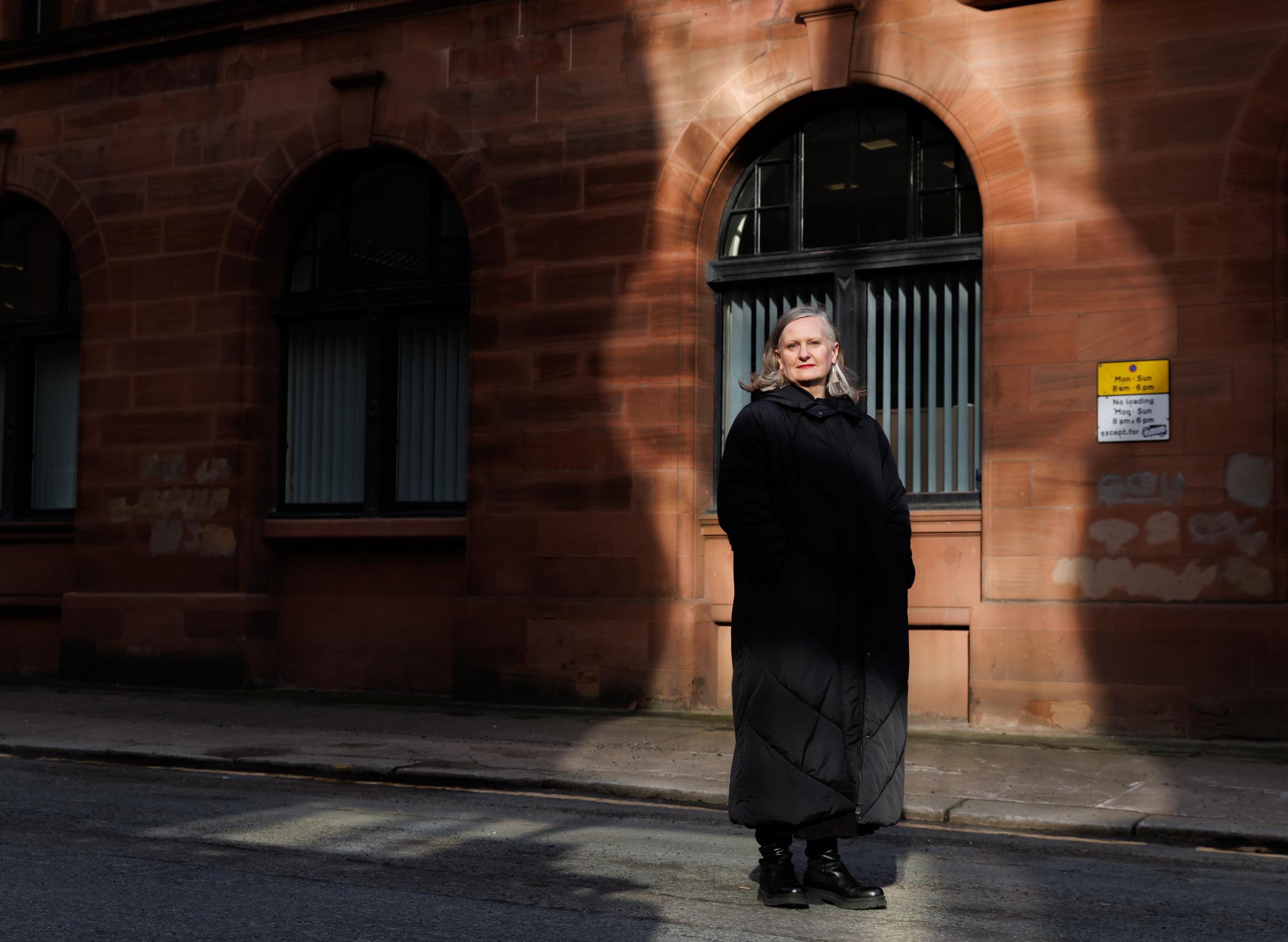 Alison Watson, director of Shelter Scotland pictured in Glasgow. Photograph by Colin Mearns 29 February 2024 For Herald on Sunday Big Read, interve by Neil Mackay