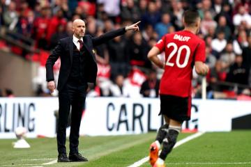 Manchester United’s FA Cup win reaction was ’embarrassing’ - Ten Hag